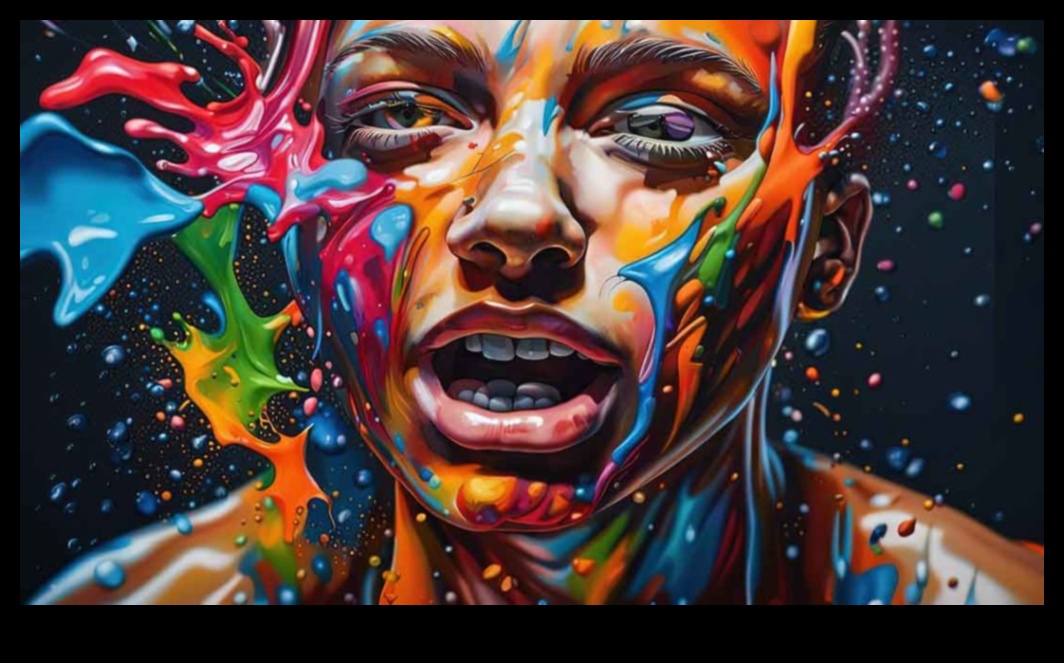 היתוך מרקם: מיזוג ריאליזם עם רשמים אמנותיים