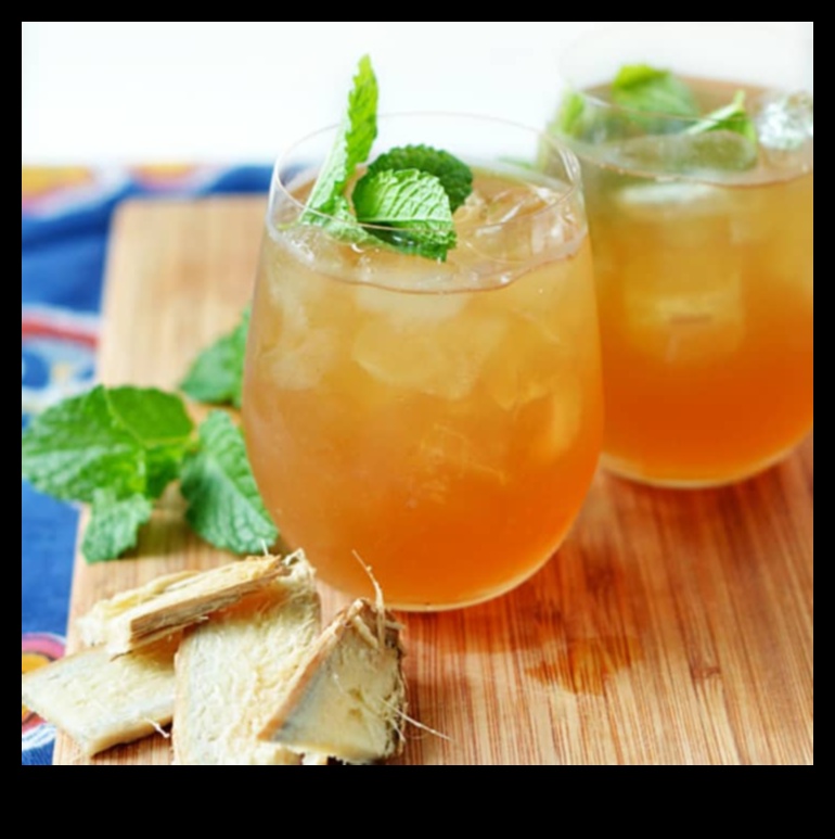 תחושות תה ירוק קר: מדריך ליצירת סליקי תה שאי אפשר לעמוד בפניו