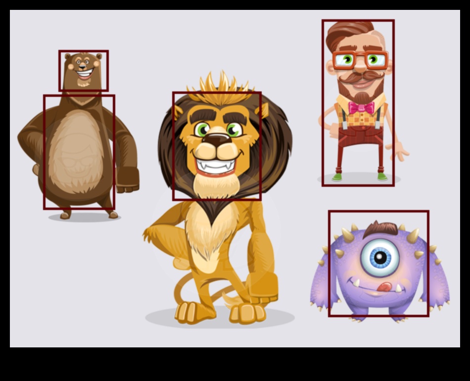 דמויות בצבע: העברת אישים באמצעות איורים