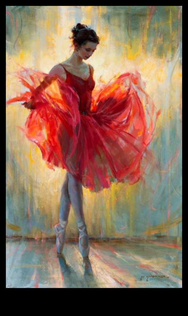 בלט משיכות מכחול: יצירה של תנועה וחיים באיורים