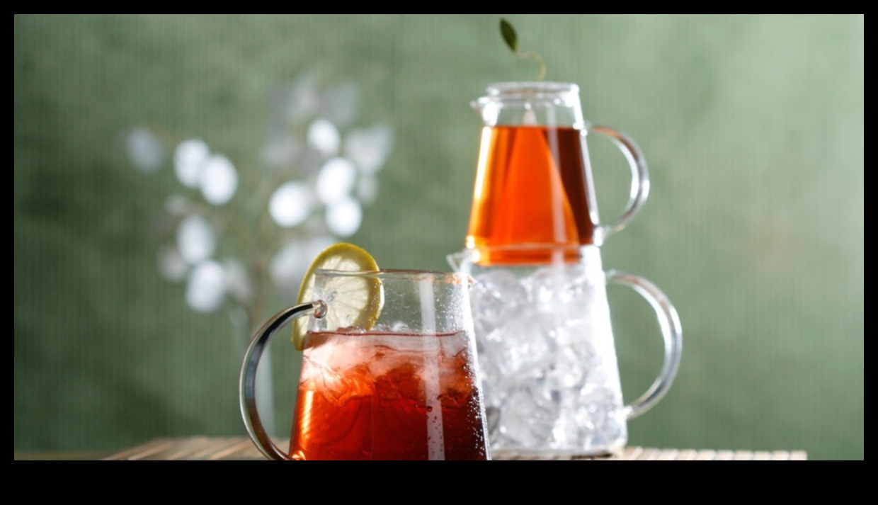 ללגום ולהירגע: יצירת אורח חיים תה מרענן עם תה ירוק קר