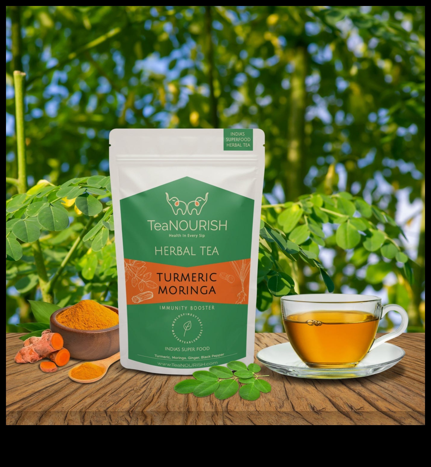 אליקסירים עשירים בחומרים מזינים: חיזוק בריאותך עם תערובות כורכום