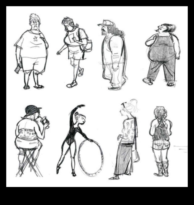 תנוחות בתהליך: יצירת נרטיב בציורי איור