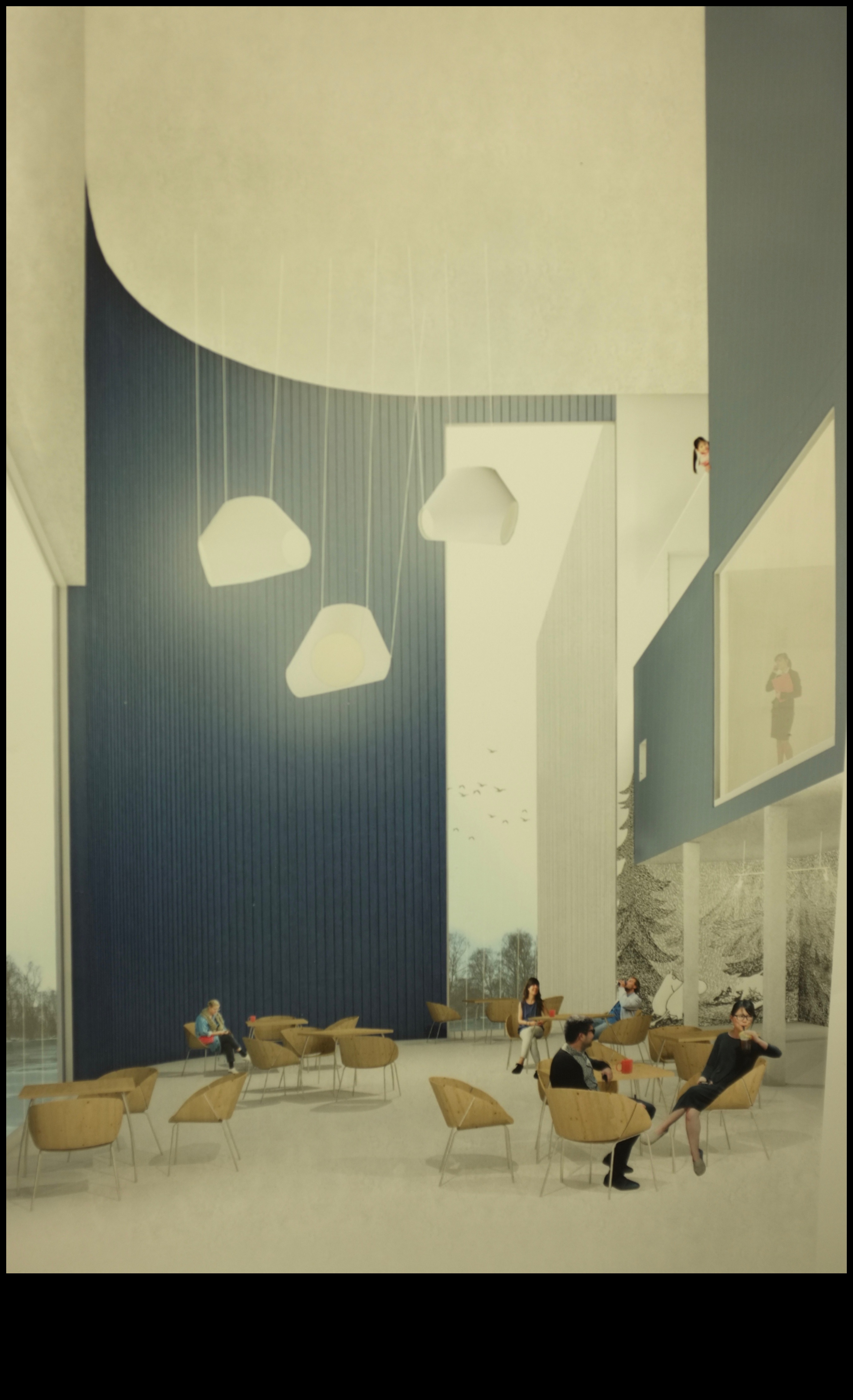 אווירה אדריכלית: לכידת אווירה בציורים