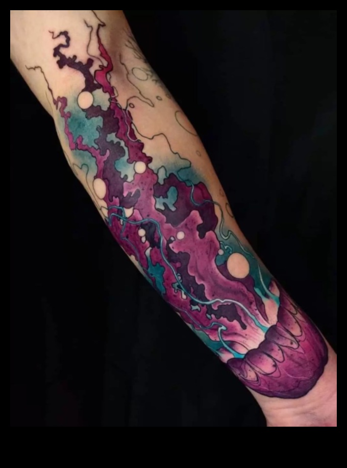 גוונים חיים על העור: צלול לעולם של קעקועים בצבעי מים