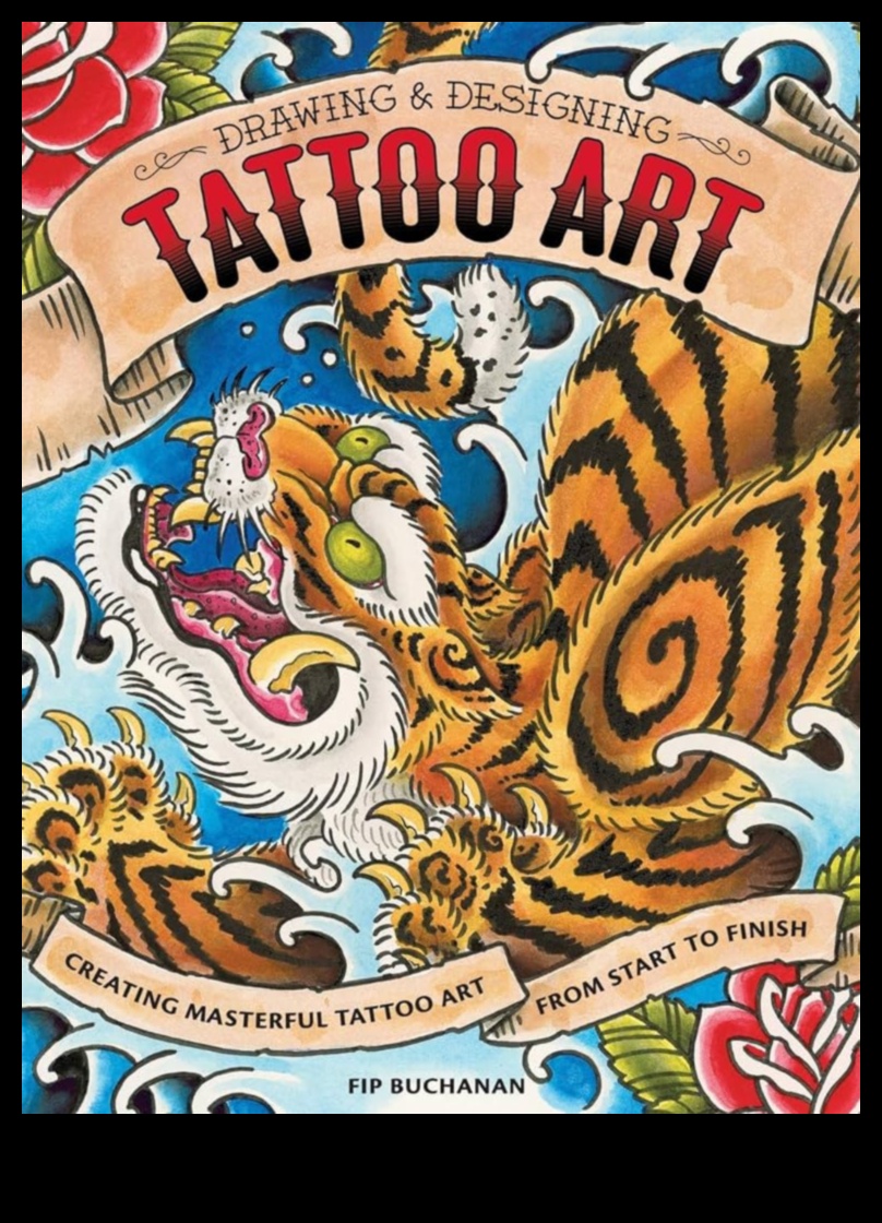 משיכות מכחול מודגשות: אומנות מופתית בדיו אחורית