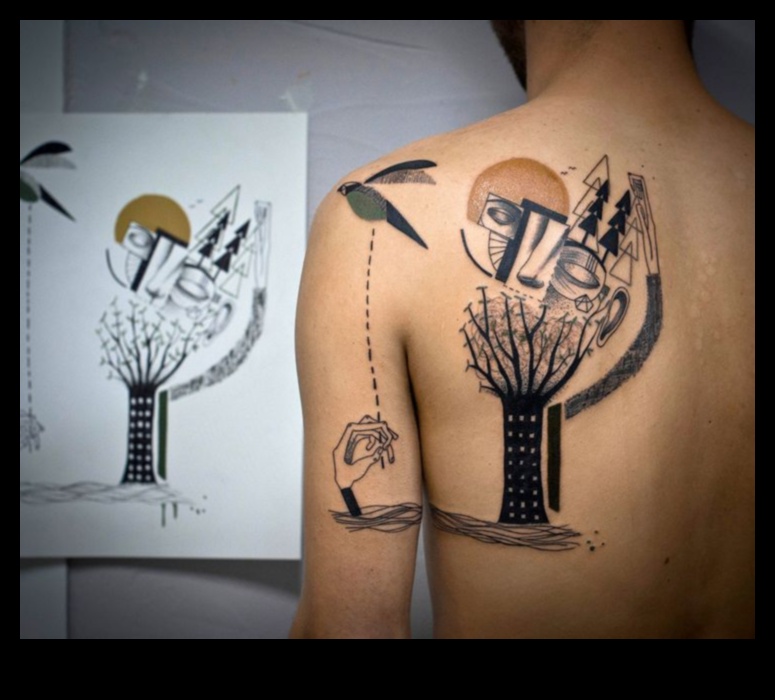 מפוסלים בדיו: רעיונות קעקועים אמנותיים ומרשימים