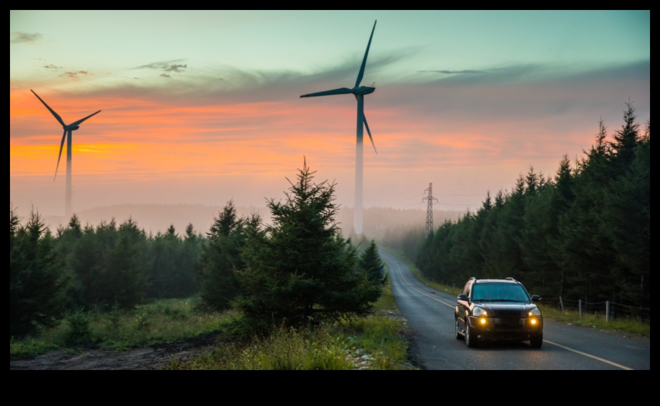 כבישים ירוקים: שיוט עם תודעה סביבתית ברכבי רכב חשמליים