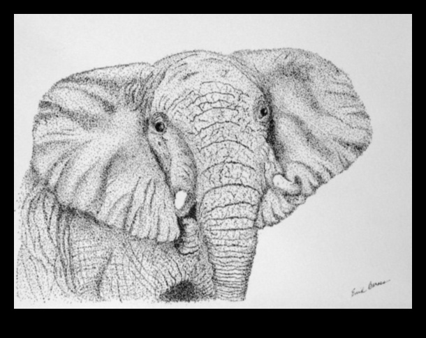 האינטרנט המורכב: חקר פוינטיליזם בציורי דיו