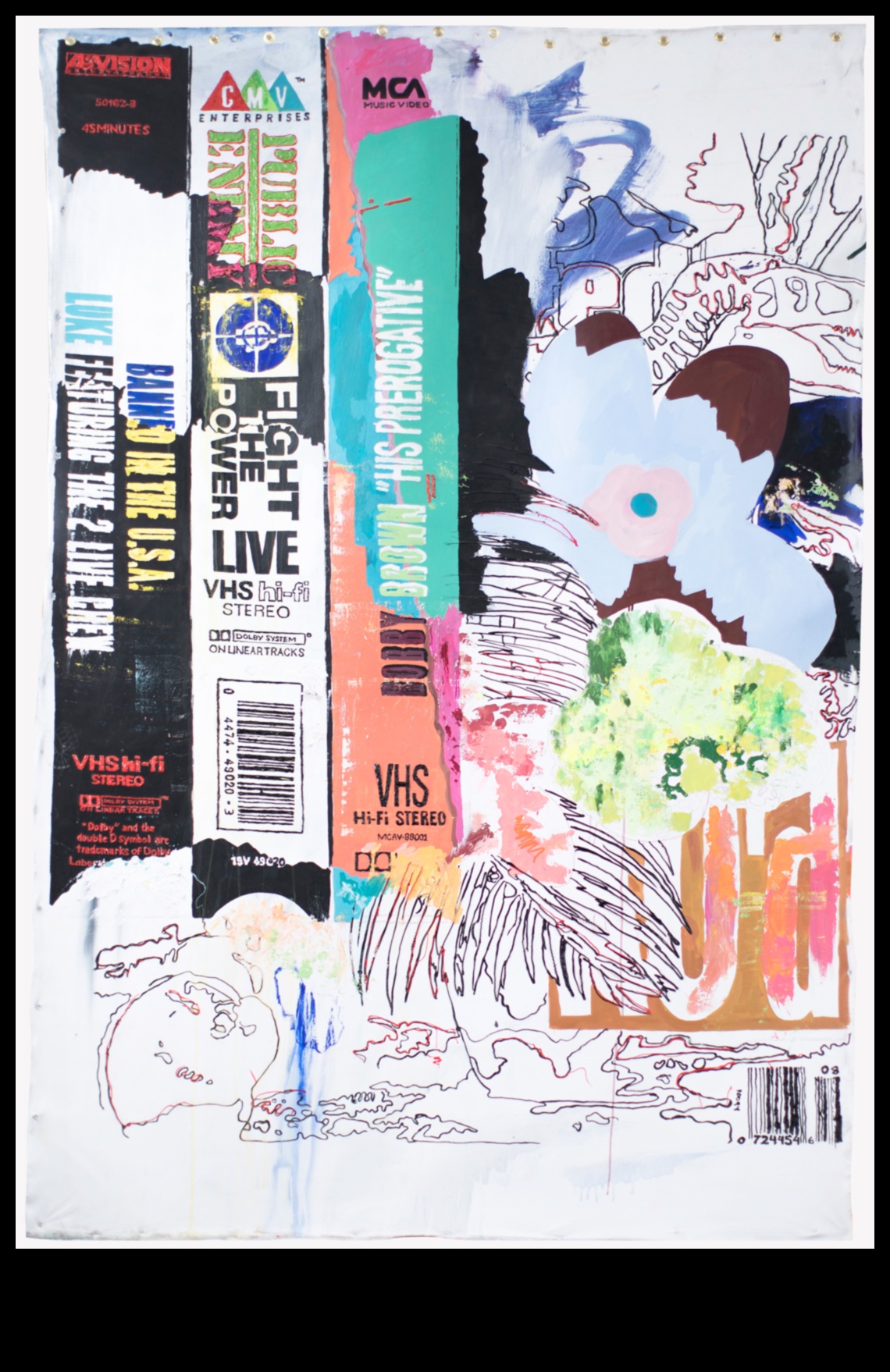 אגדות מאחורי הקלעים: אומנות נחשפה בדיו מודגש של הצהרות