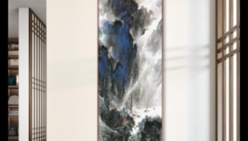 Ink Washed Elegance: חקור את עולם האמנות בצבעי מים