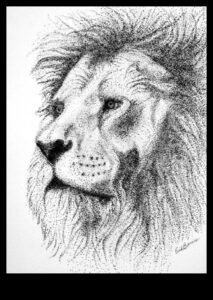 האינטרנט המורכב: חקר פוינטיליזם בציורי דיו