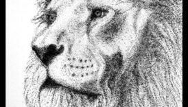 האינטרנט המורכב: חקר פוינטיליזם בציורי דיו