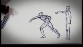 אמנות התנועה: העברת דינמיקה בציורי איור