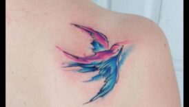 גוונים חיים על העור: צלול לעולם של קעקועים בצבעי מים