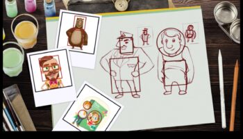 דמויות בצבע: העברת אישים באמצעות איורים