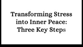 טרנספורמציה שלווה: מסע להפגת מתחים