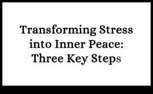 טרנספורמציה שלווה: מסע להפגת מתחים