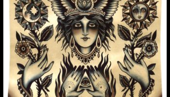 שטיח קעקועים: אריגה של סיפורים על פני הספקטרום התרבותי העולמי